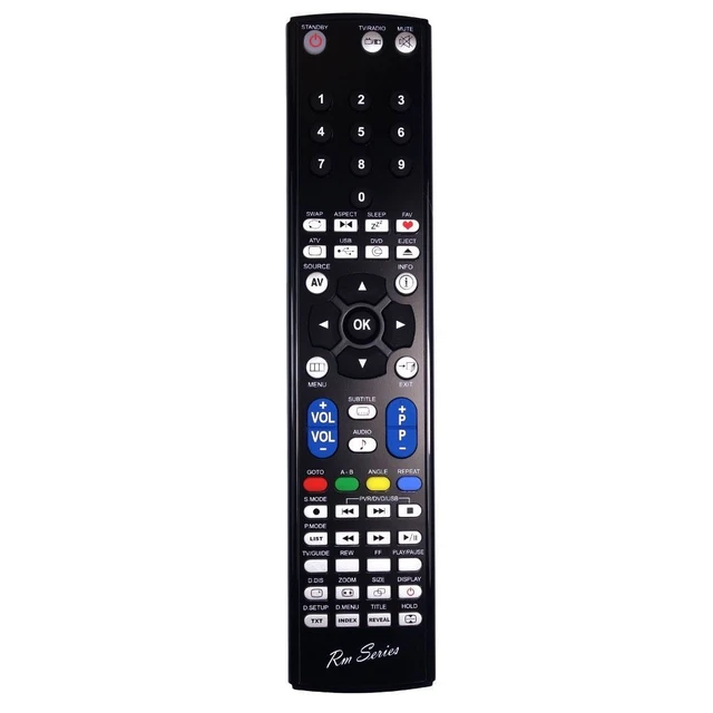 Télécommande Remplacement Pour Blaupunkt BN24H1372EEB — Neuve, Compatible Téléviseurs Blaupunkt