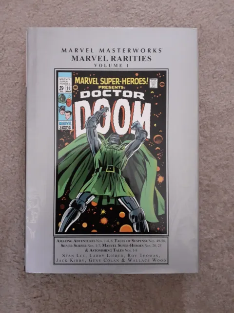 Marvel Rarities Masterworks Doctor Doom Watcher HC hardcover OOP RARE