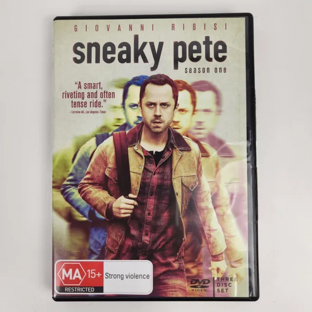 Sneaky Pete Season One 1 DVD 2015 Giovanni Ribisi MA15+ Region 4