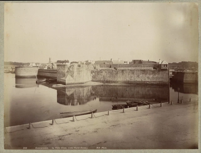 NEURDEIN, FRANCE, SOISSONS, Abbaye Saint Jean Des Vignes Vintage Albumen Print