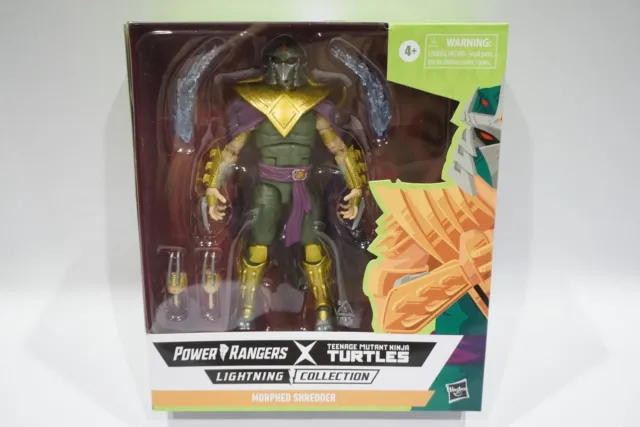 Power Rangers X TMNT Lightning Collection Morphed Shredder Green Ranger MMPR