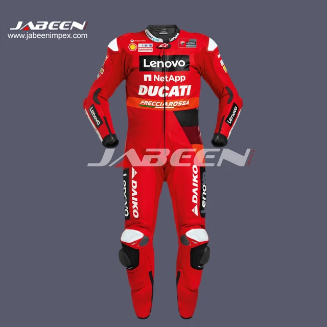 Tuta da corsa moto personalizzata Ducati ONE pezzo in pelle