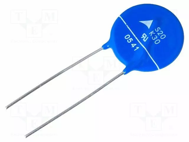 Varistor: Ossido di Metallo Tht 26J 30VAC 2000A 38VDC 47V -40÷105°C