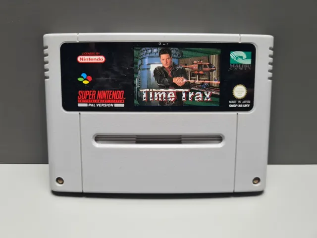 Time Trax - Super Nintendo - Snes - Pal Ukv - Ovp + Cartridge - No Manual! Rar 2