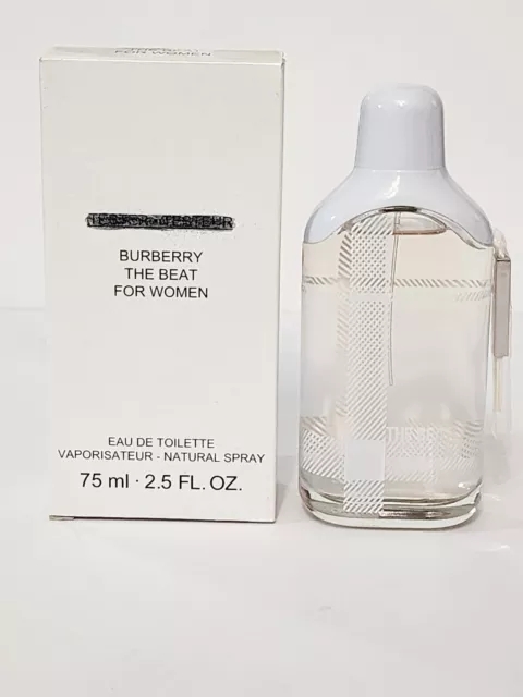 Burberry The Beat 2.5Oz  / 75Ml Edt Spray For Women New In White Box