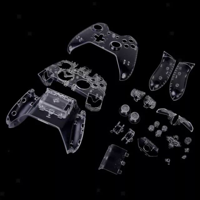 Full Housing Shell Case Kit Ersatzteile für     Controller  Clear