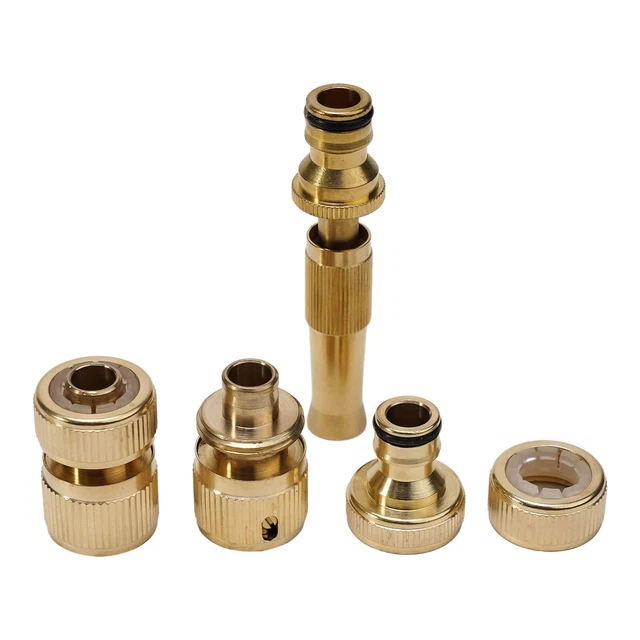 Hejo Raccordi Per Tubi Irrigazione, Attacchi Rapidi Da 1/2'' Raccordi Per Tubo Da Giardino - Foto 8