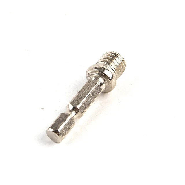 Bielle M10 Métal Polir Disque Puissance Outils Patin de Ponçage Argent