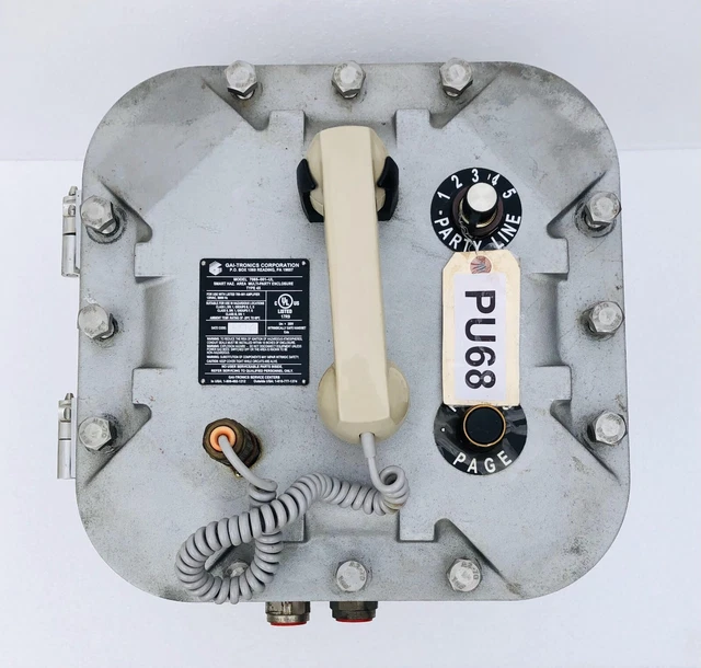 GAI-TRONICS 7085-001-UL Smart Hazardous Area Multi Festa Recinto Telefono # U