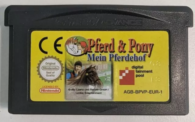 Pferd & Pony - Mein Pferdehof | Nintendo Game Boy Advance | Gameboy | Modul