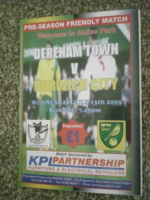 Programme Match Ipswich Town Vs Norwich City – 23/09/1980 – Football League Cup – Ancien