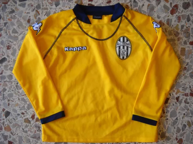 m1 tg YS CM 116 maglia bimbo AC SIENA CALCIO FC football club  shirt size YS