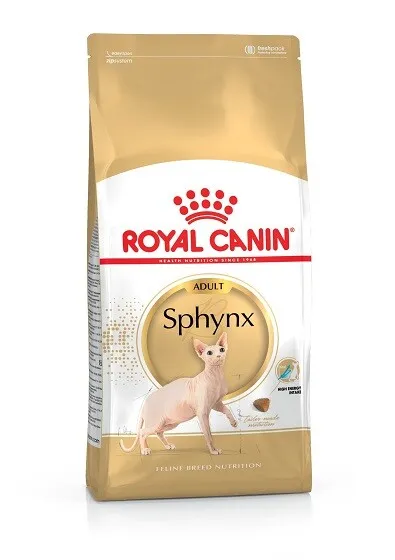 Pienso ROYAL CANIN SPHYNX para gatos Esfinge adultos - 2Kg