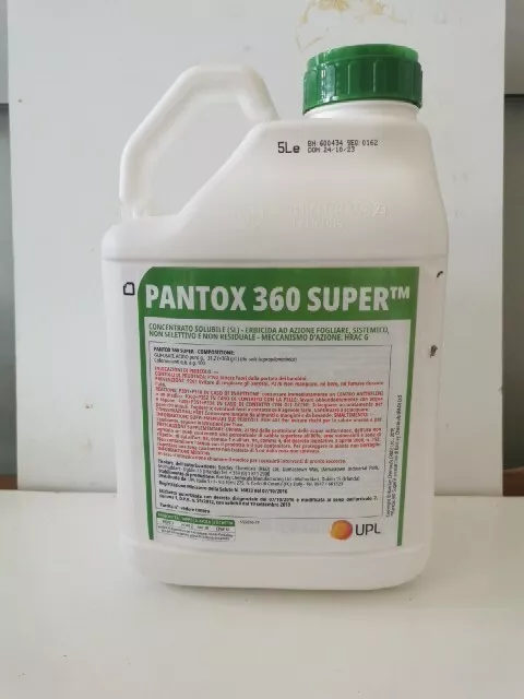 Diserbante Pantox Da Lt 5 (roundup Similare) GLIFOSATE AL 31,2%