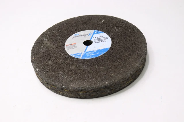 Norton Grinding Wheel Black 8" x 1" x 5/8" IRS-FDRYX-8X1R