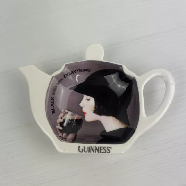 Guinness Ale Beer Advertising Teabag Holder