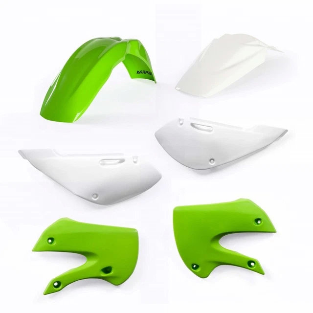 Komplett Plastikset Plastiksatz Acerbis Kawasaki KX 65 00-22 Italienische Ware
