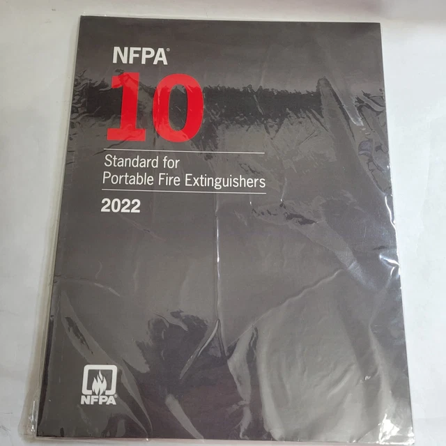 NFPA 10, STANDARD for Portable Fire Extinguishers 2022 Edition by
