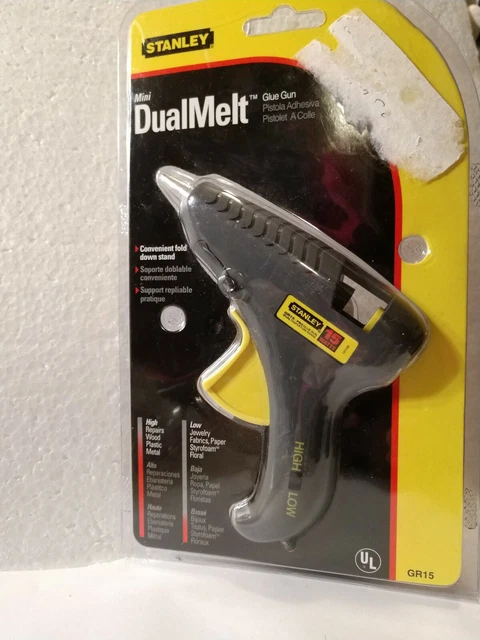 Stanley Pro-Glue Dual Melt Glue Gun Model GR15 High/Low 15 Watts New in package