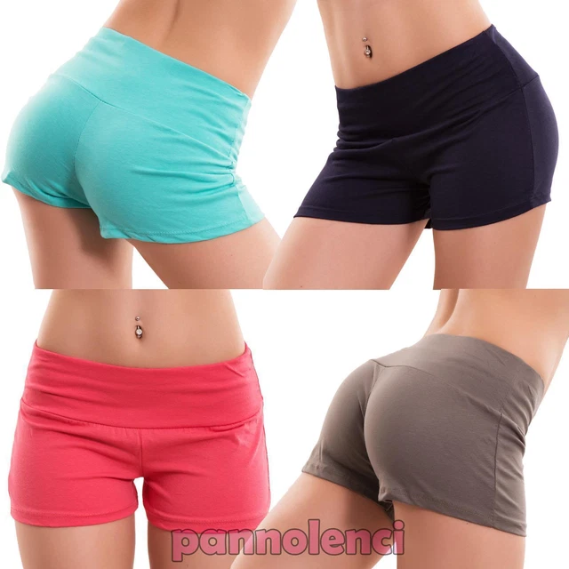 Shorts Fitness Con Tasche 3 Pantaloncini Sportivi Donna - Leggings Traspiranti A Vita Alta Con Tasche Pantaloncini Palestra - 7