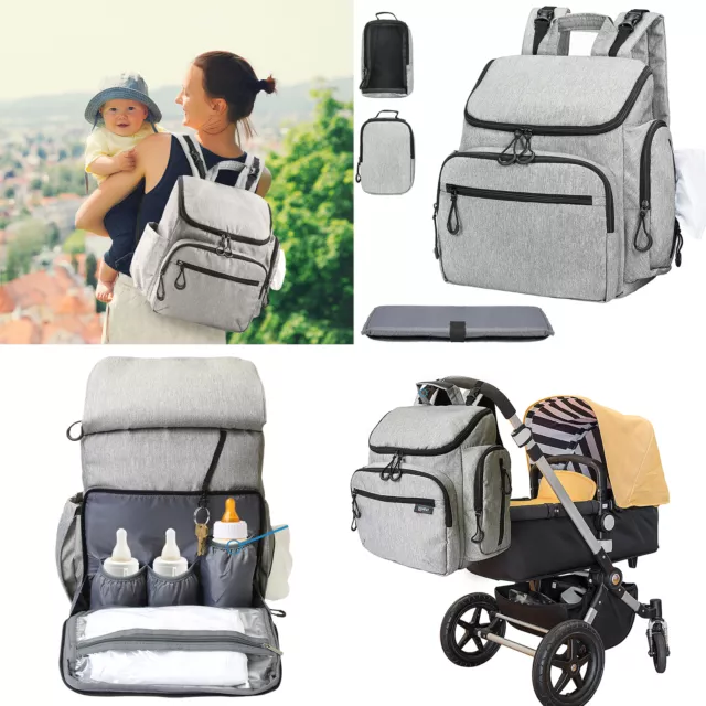 Large Capacity Baby Diaper Bag Mummy Maternity Nappy Backpack Waterproof Travel