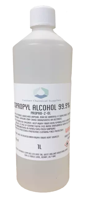 Isopropyl Alcohol IPA 99.9% Cleaning Industrial Pure Isopropanol grade 1L