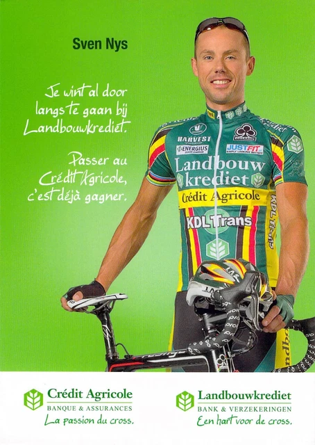 CARTE POSTALE CYCLISME cycliste SVEN NYS EUR 2,00 PicClick FR