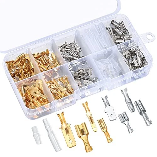 150 Pièces Cosse a Sertir Electrique Automobile Kit 63mm 48mm 28mm Fil Électr...