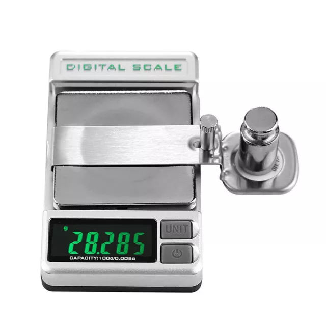 Precision Digital Stylus Needle Pressure Gauge Scale for Turntable Record Player