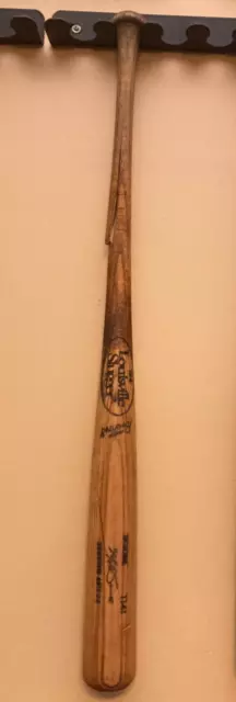 Mike Simms 1995-96 Louisville Slugger Game Used Bat - Houston Astros