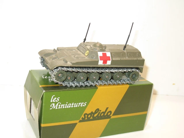 Le char français AMX 30 A1 en miniature de Solido au 1/50e