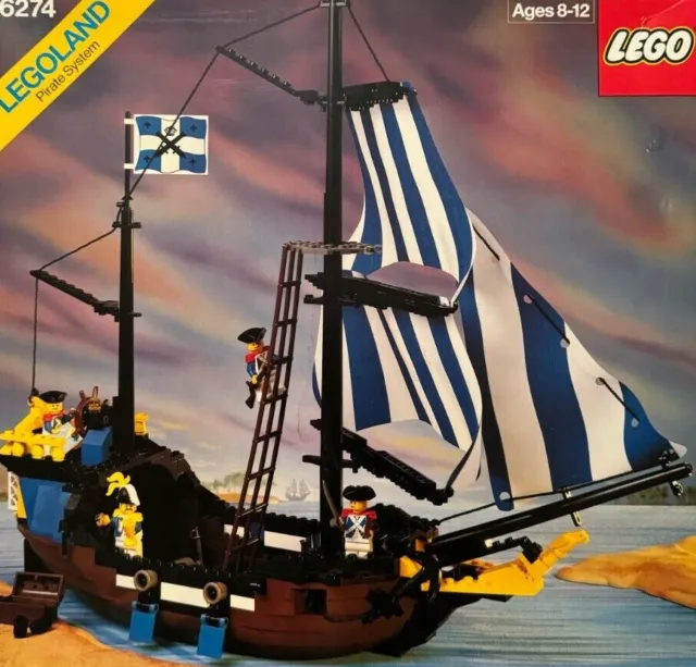 LEGO Vintage Pirates Imperial Soldiers Caribbean Clipper (6274)