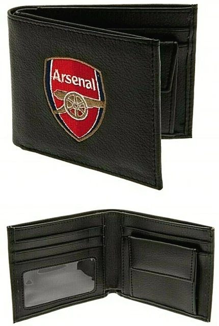 Celtic FC Leather Wallet With Embroidered Crest – Football Money Coin Cash Card Purse
