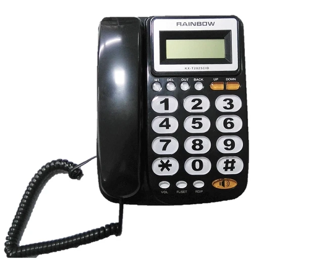 Téléphone Vintage Babsong KXT-108 – Filaire, Bon état, Look Rétro