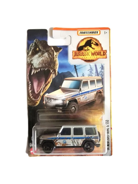 14 MERCEDES BENZ G 550 Silver Matchbox 1 64 Jurassic World Dominion Voiture EUR 5 99 PicClick FR