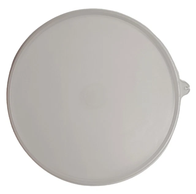 VINTAGE REPLACEMENT TUPPERWARE Round Z Tab Sheer Snap Seal Lid 23015 9