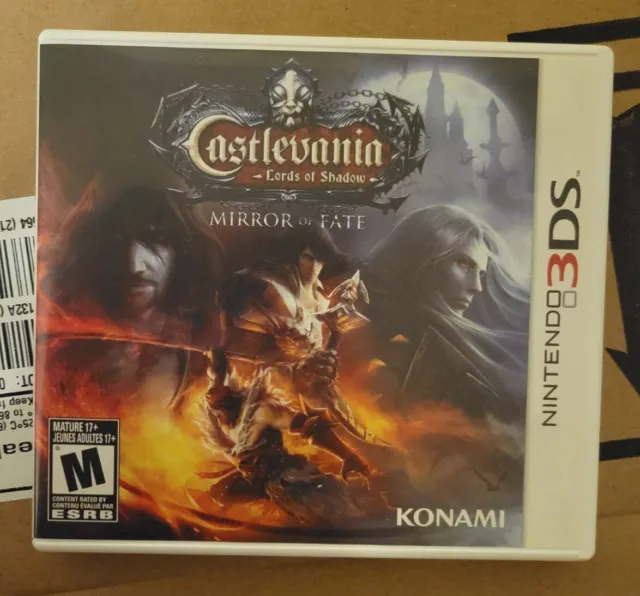 Castlevania Lords Of Shadow Mirror Of Fate (Nintendo 3ds) Case And Manual.  Game Not Included. - Retro Unique - Marketspread