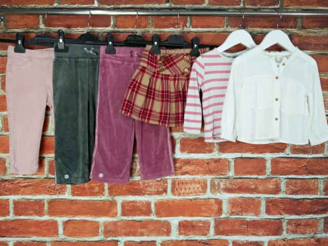 Baby Girls Bundle Age 12-18 Months Next Zara H&M Trousers Top Skirt Infant 86Cm
