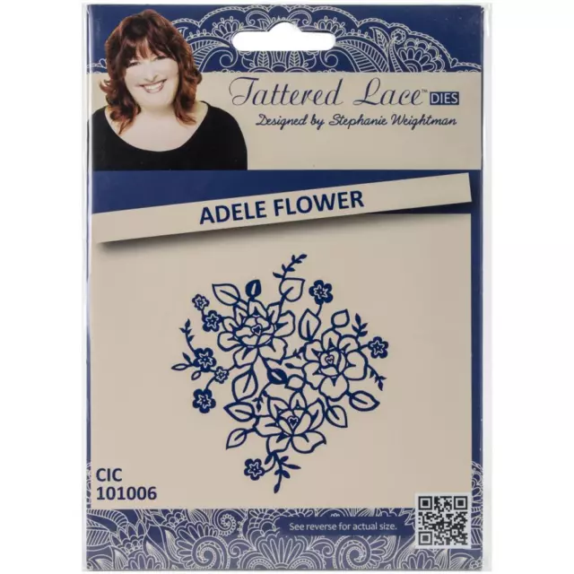 Tattered Lace Die Angelique Border Wafer Thin Detailed Lacy Lacey