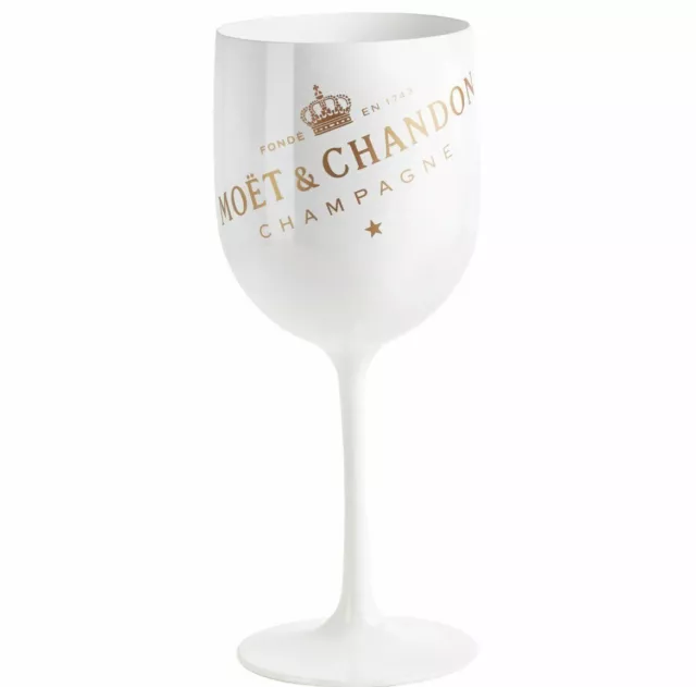 Moet & Chandon White Ice Imperial Acrylic Champagne Glass *BRAND NEW!*