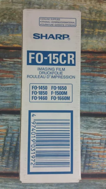 Sharp Imaging film FO-15CR New still sealed 3