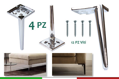 Sedia Dolity 4pcs/set di Gambe per Mobili Piedini Supporto per Divano #1 