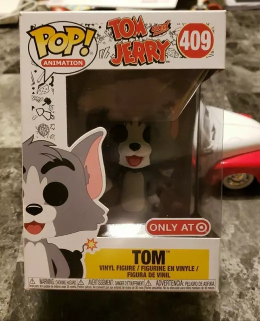 Tom W/ Bomb POP 409 W/ Soft Protector Tom And Jerry Funko Target Exclusive