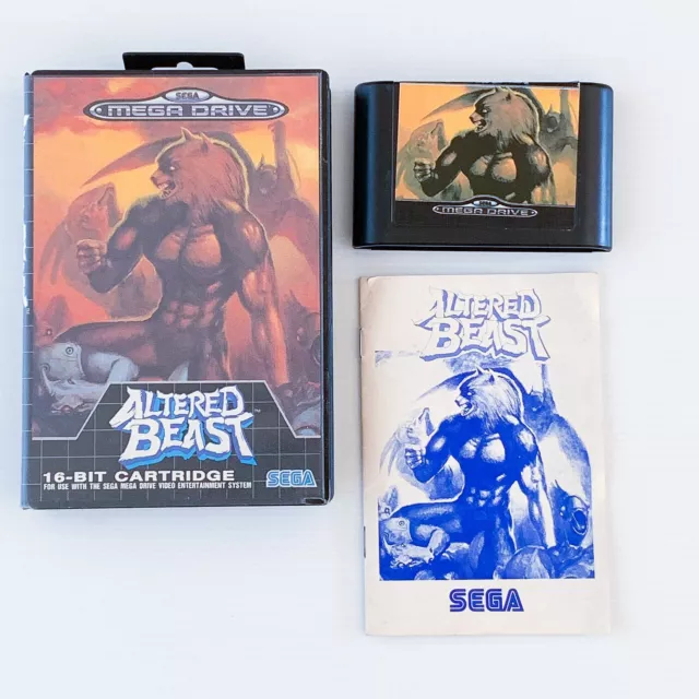 Altered Beast Sega Mega Drive Pal - Tested and Free Shipping!