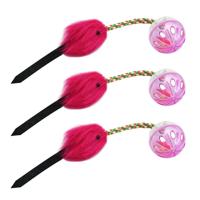 3 Pcs Interactive Cat Toys Cat Toy Shinx Plush Indoor Cat Toys Household
