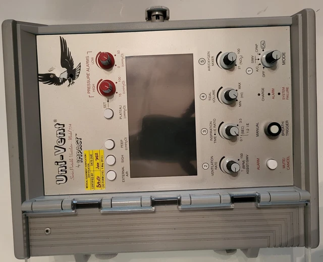 Eagle 754M Uni-vent Ventilator With Power Supply