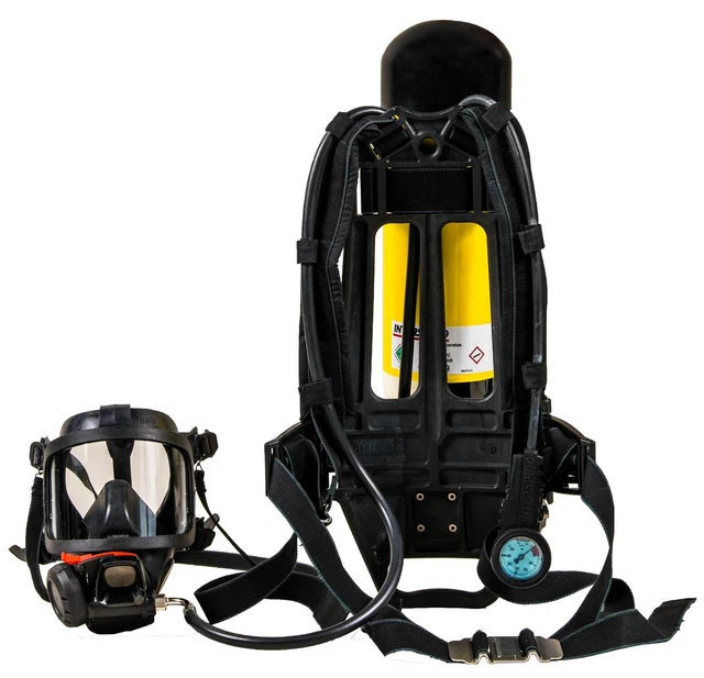 Interspiro divator self contained breathing appratus set SCBA spiromatic 90U