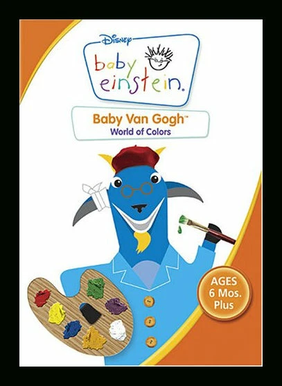 Baby Einstein Baby Van Gogh  DVD THE DISNEY MOVIE Aspen and Sierra Clark