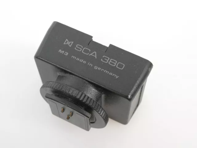Metz Adapter Blitzadapter Flash Adapter SCA 380 SCA380 für Contax Yashica Top