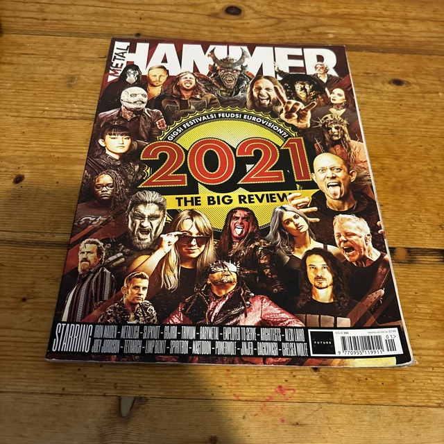 2021 THE BIG Review Uk Metal Hammer Magazine January 2022 Issue 356 £7